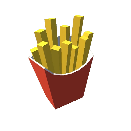 French Fries box A